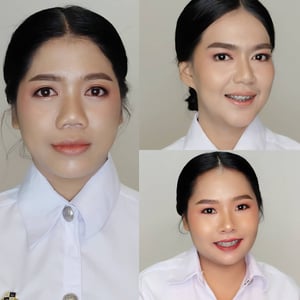 ยินดีกับสาวๆ ม.รัตนบัณฑิต เช้านี้นะคะ 💕💄