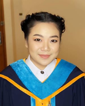 🎓 น้องหนิม .... มหาบัณฑิต ม.รามคำแหง