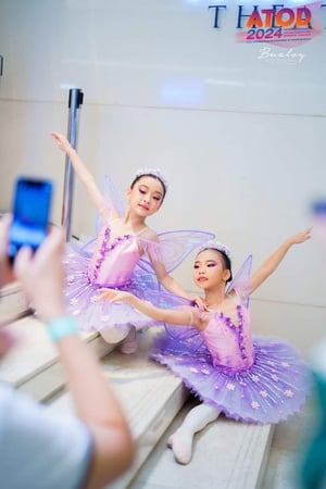 ผลงานการแต่งหน้า-ทำผม ประกวดเต้นบัลเล่ห์