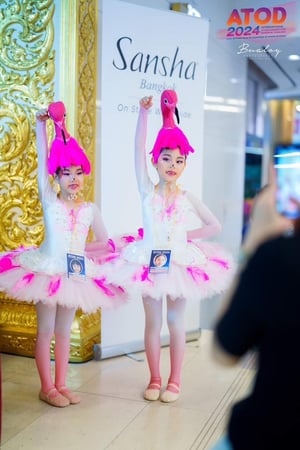 ผลงานการแต่งหน้า-ทำผม ประกวดเต้นบัลเล่ห์