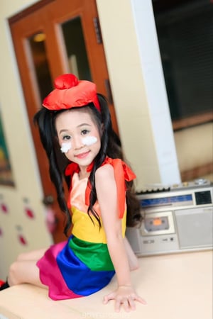 งานถ่ายแบบ ดูแลหน้า-ผม น้องๆ สไตล์ ครายเ…