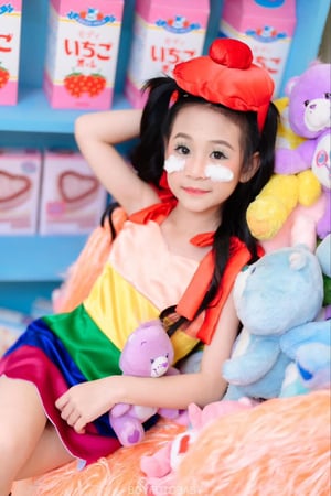 งานถ่ายแบบ ดูแลหน้า-ผม น้องๆ สไตล์ ครายเ…