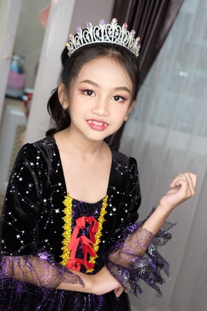 ดูแลหน้า-ผม น้องอันดา ไปงานโรงเรียนค่าา