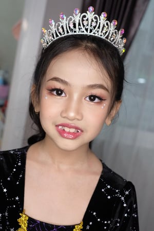 ดูแลหน้า-ผม น้องอันดา ไปงานโรงเรียนค่าา