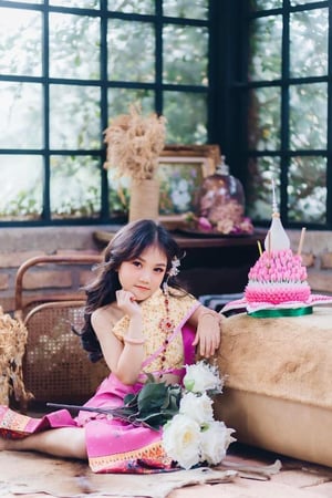 งานแต่งหน้าถ่ายแบบชุดไทย