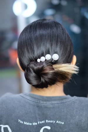 แต่งหน้าเชียร์หรีดเดอร์ น้องเอมมี่ค่า