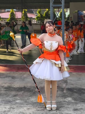 ดรัมเมเยอร์ สารสาสน์ธนบุรี เมื่อเช้านี้