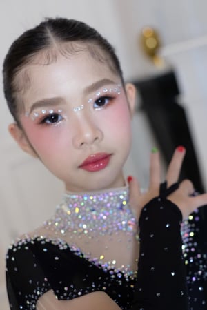 หน้าผม น้องแอลลี่ ประกวดแข่งไอซ์สเก็ต