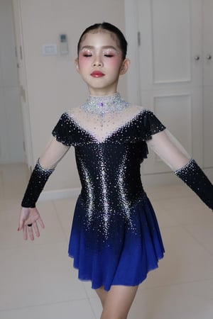 หน้าผม น้องแอลลี่ ประกวดแข่งไอซ์สเก็ต