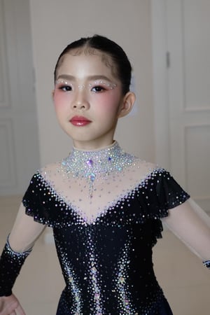 หน้าผม น้องแอลลี่ ประกวดแข่งไอซ์สเก็ต