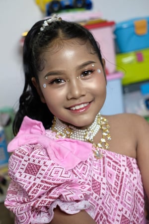 น้องไอเดีย ทำกิจกรรมที่โรงเรียนกันค่า