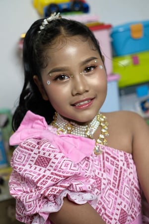 น้องไอเดีย ทำกิจกรรมที่โรงเรียนกันค่า