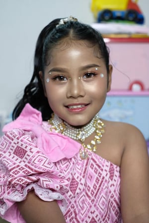 น้องไอเดีย ทำกิจกรรมที่โรงเรียนกันค่า