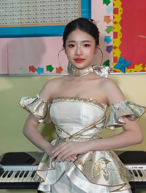 ดรัมเมเยอร์สีเขียว โรงเรียนเซนต์โยเซฟเมื…