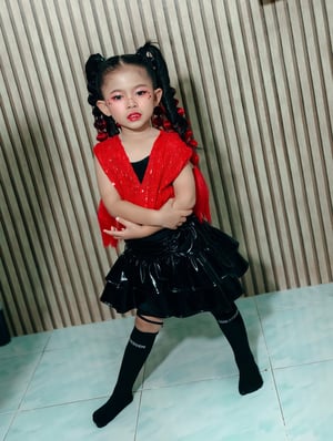 แต่งหน้าทำผมน้องแองจี้ กับงานกีฬาสีโรงเร…