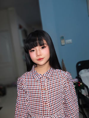 ลูกค้าคนแรกของวันนี้ น้องทับทิม ขอลุคเท่…