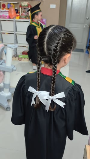วันนี้มาดูแลหน้า-ผม งานบัณฑิตน้อย โรงเรี…