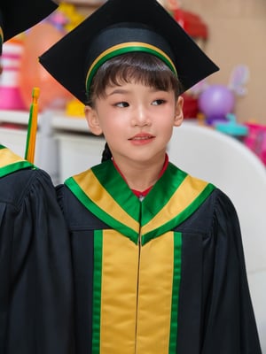 วันนี้มาดูแลหน้า-ผม งานบัณฑิตน้อย โรงเรี…