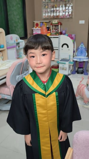 วันนี้มาดูแลหน้า-ผม งานบัณฑิตน้อย โรงเรี…