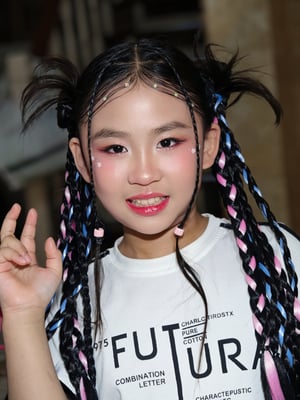 แต่งหน้า-ทำผม น้องวาเลนไทน์ แสดงงานโรงเ…