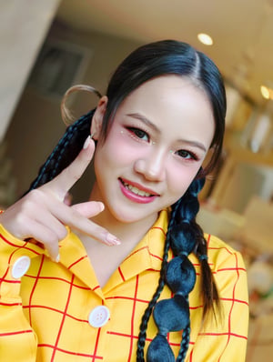 วันนี้ดูแลหน้า-ผม น้องฮานะค่าา
